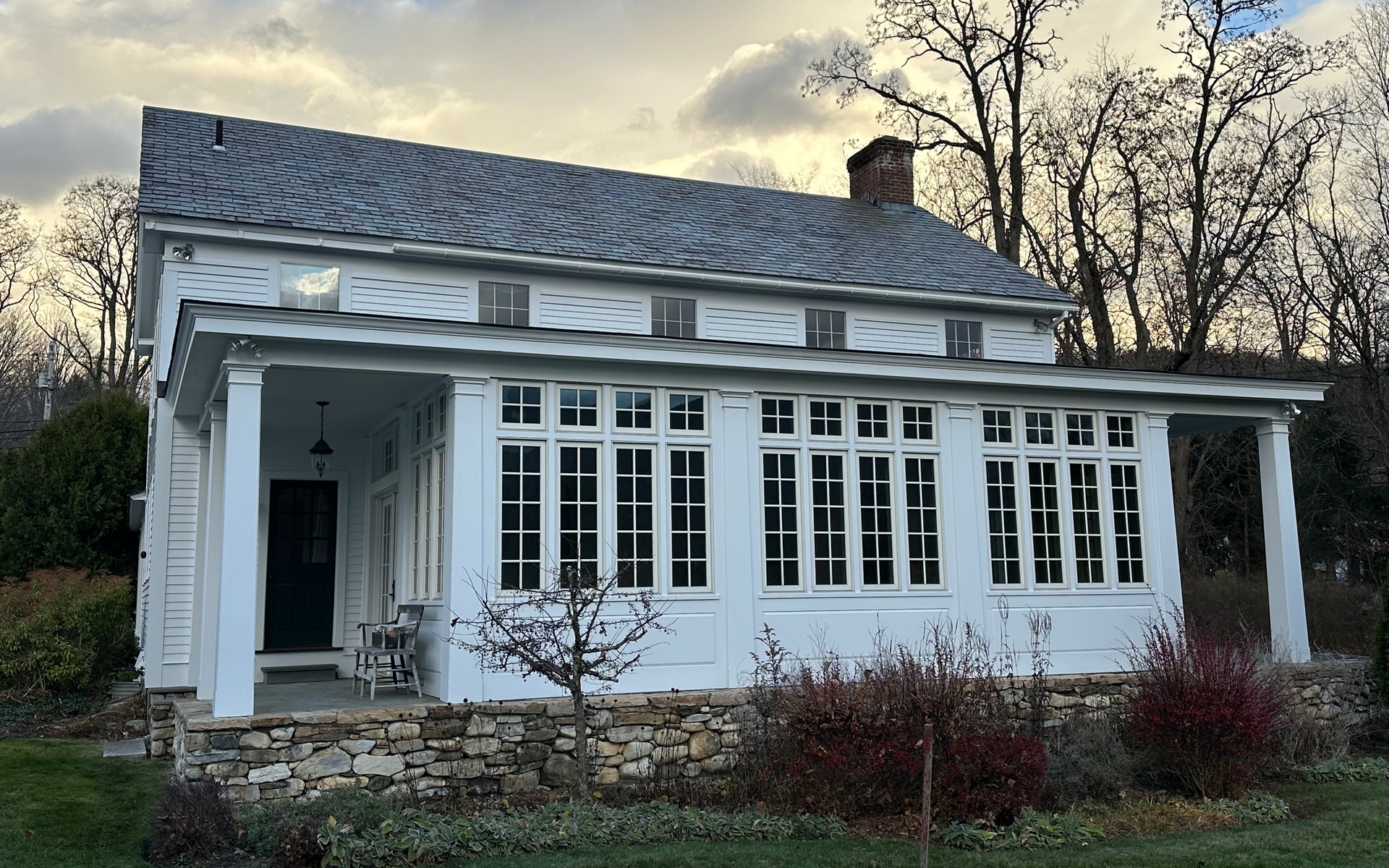 Vermont house painted by Eddie Charbonneau Painting