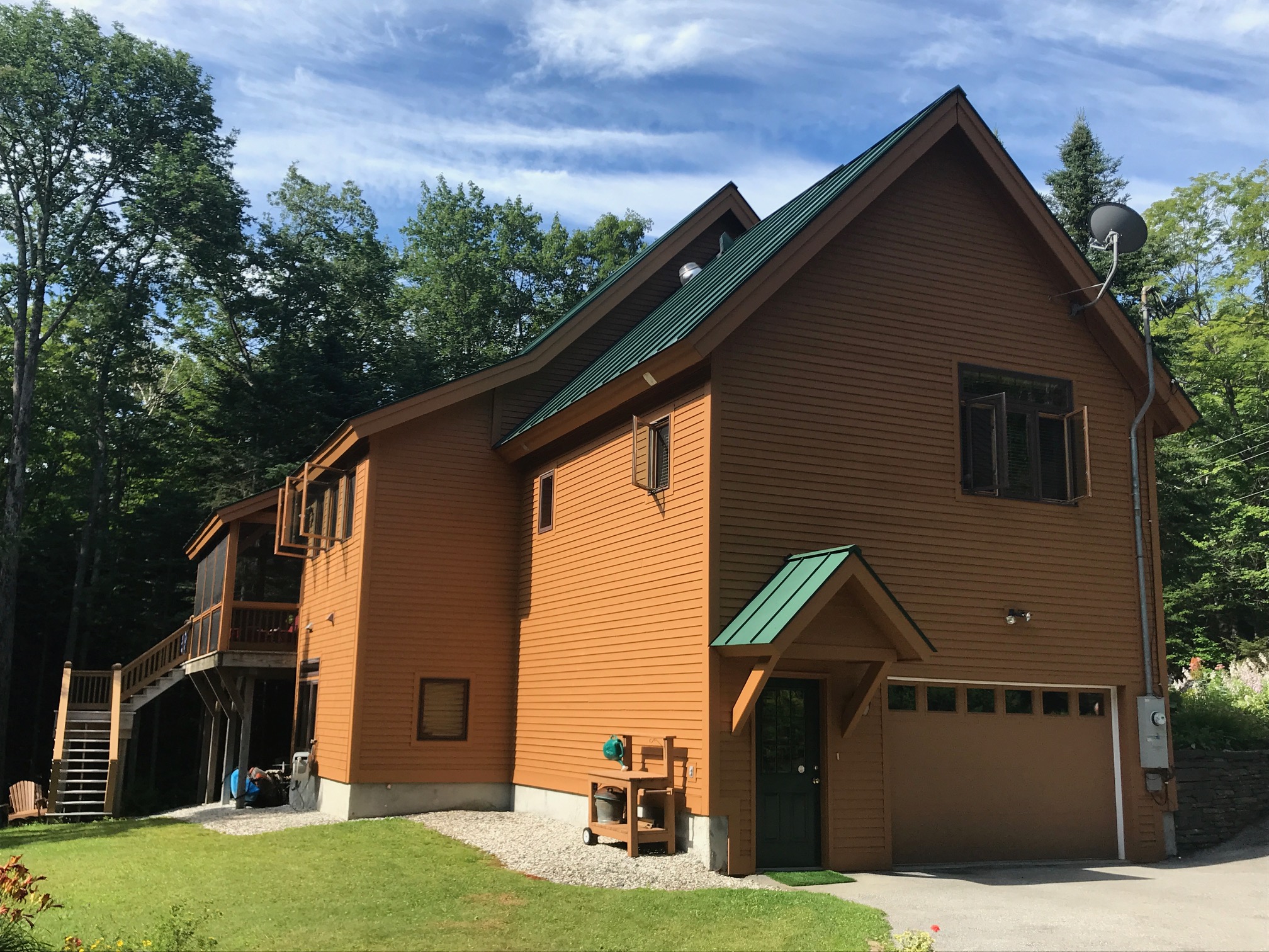 Mount Snow house painting 5