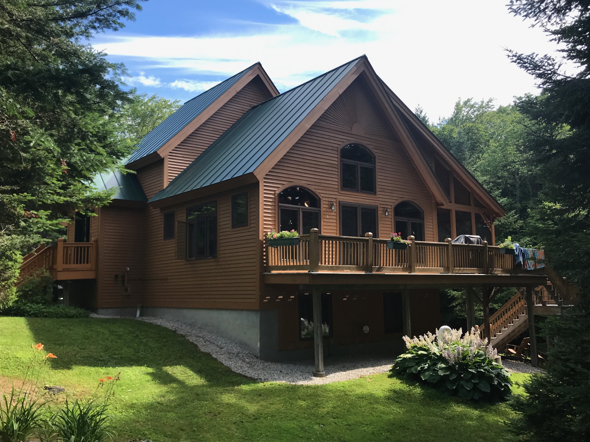 Mount Snow house painting 7