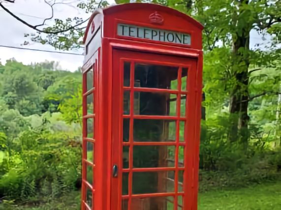 Danby Mtn Rd telephone booth