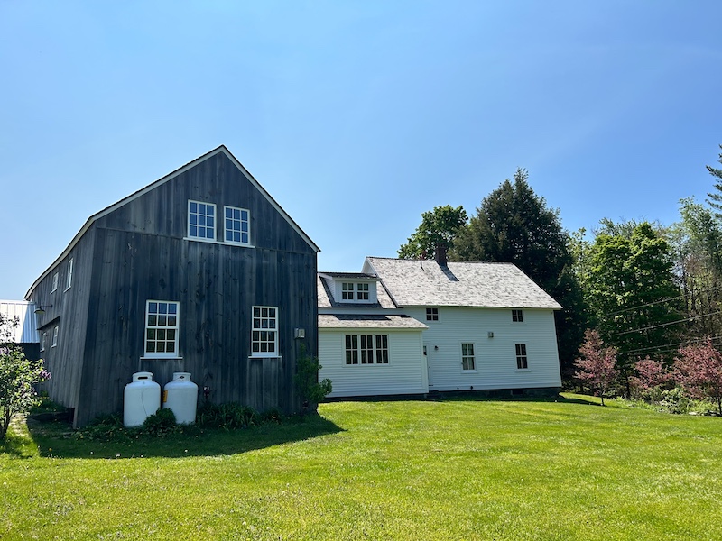 Weston VT farmhouse