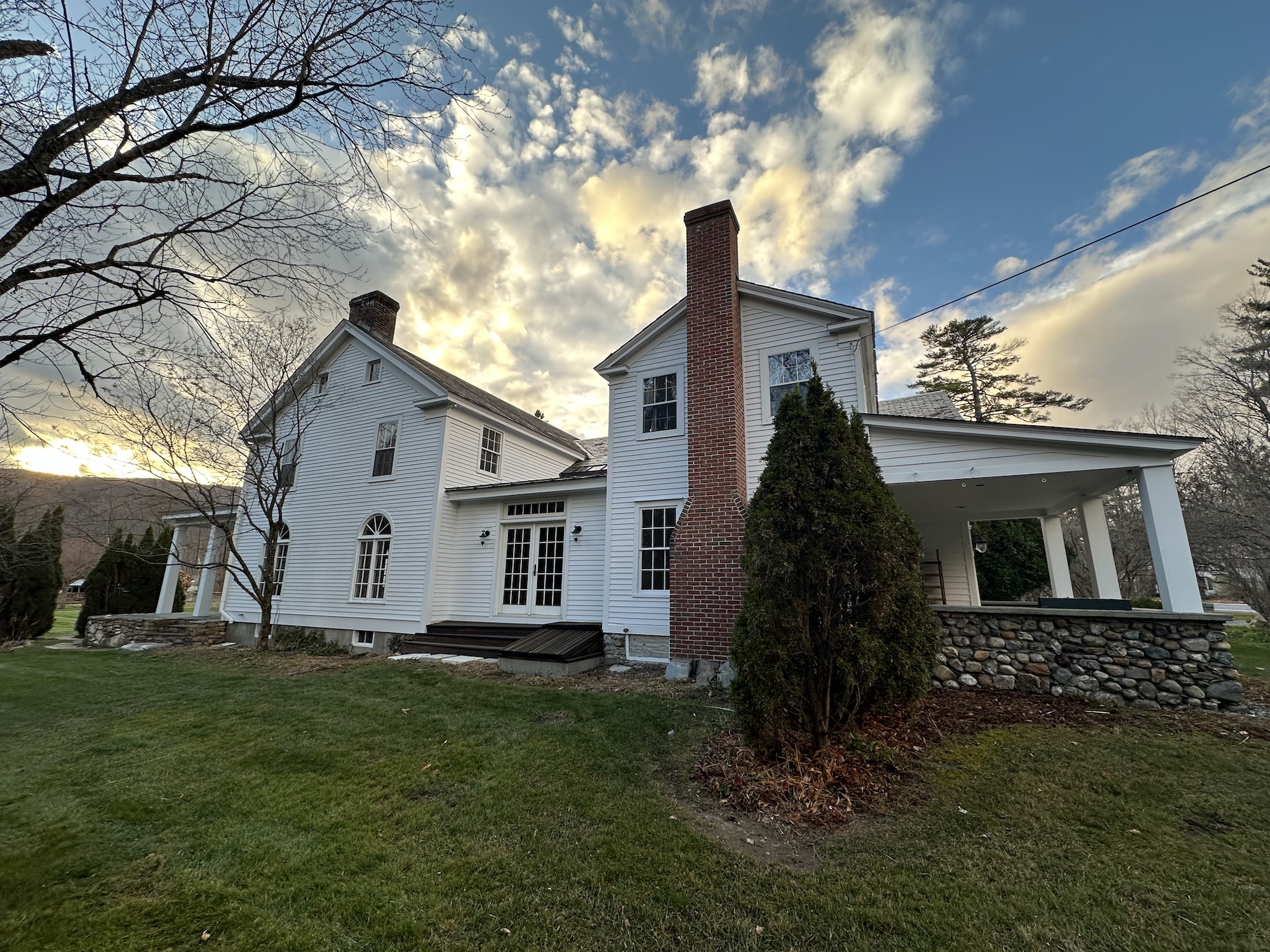 dorset vermont home painted