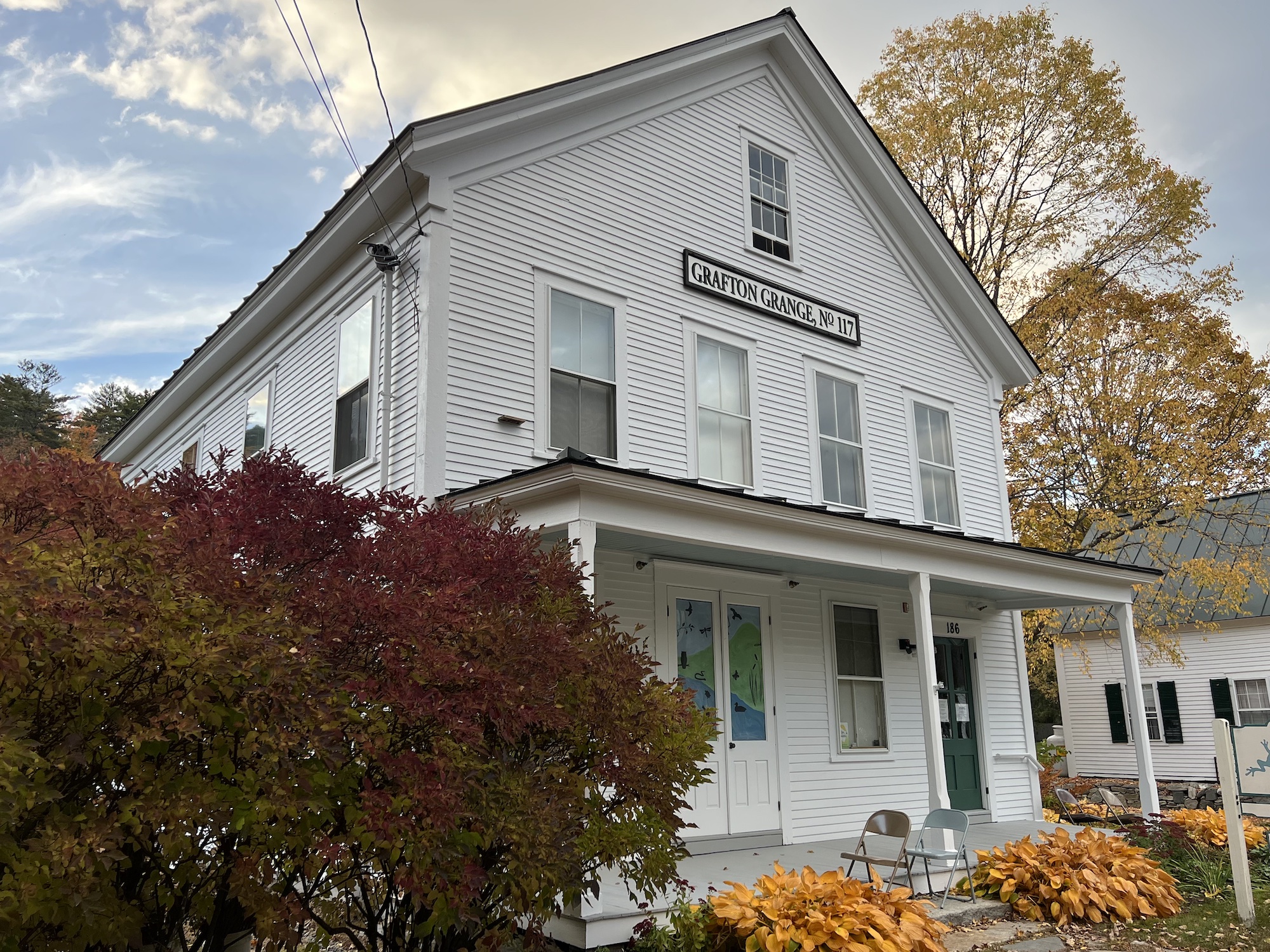 grafton Vermont historic building painting