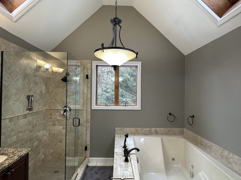 ludlow vt bathroom painting