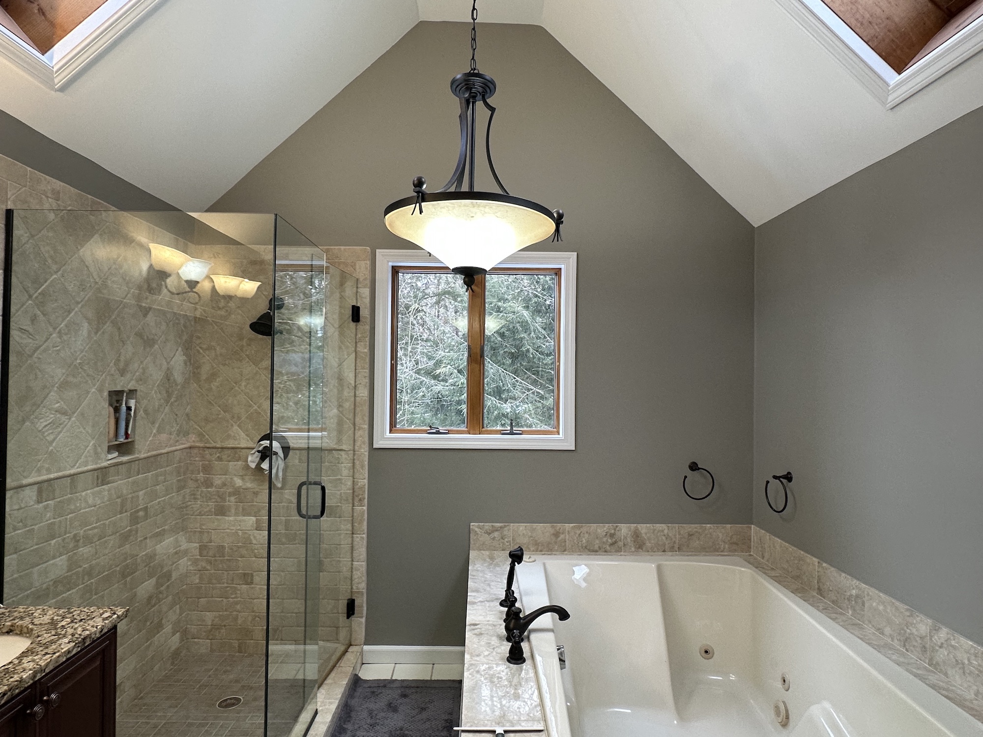 ludlow vt bathroom painting