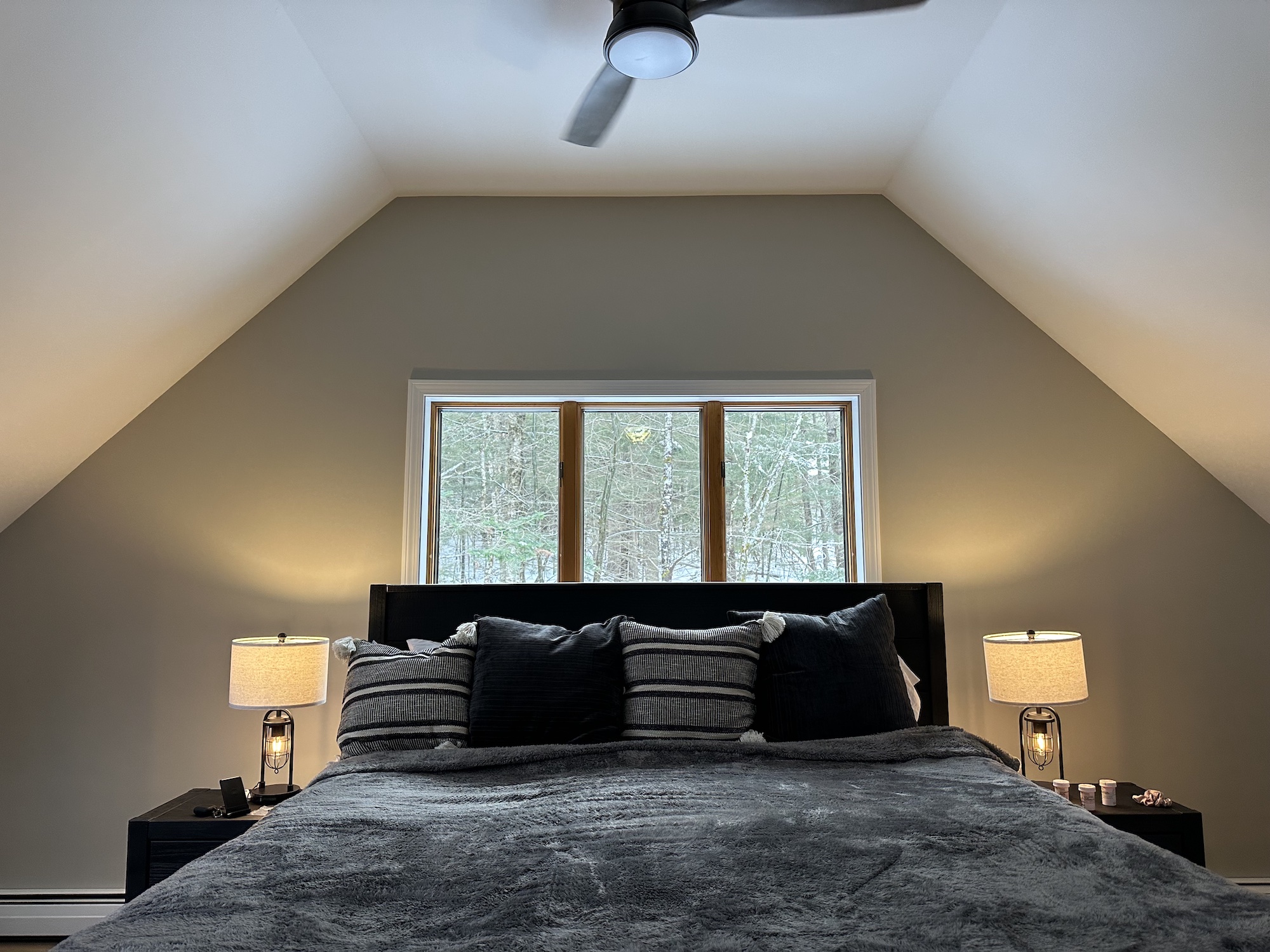 ludlow vt bedroom painting