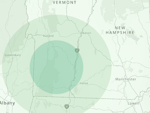 southern vermont area map