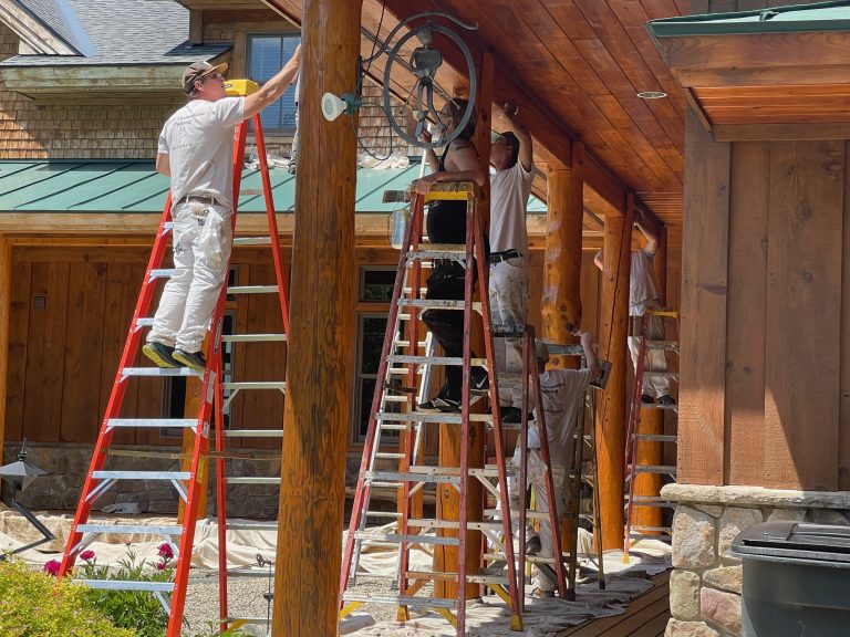 custom painting and staining projects