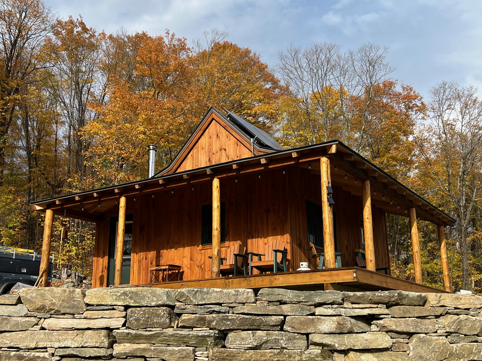 Chester VT house stain