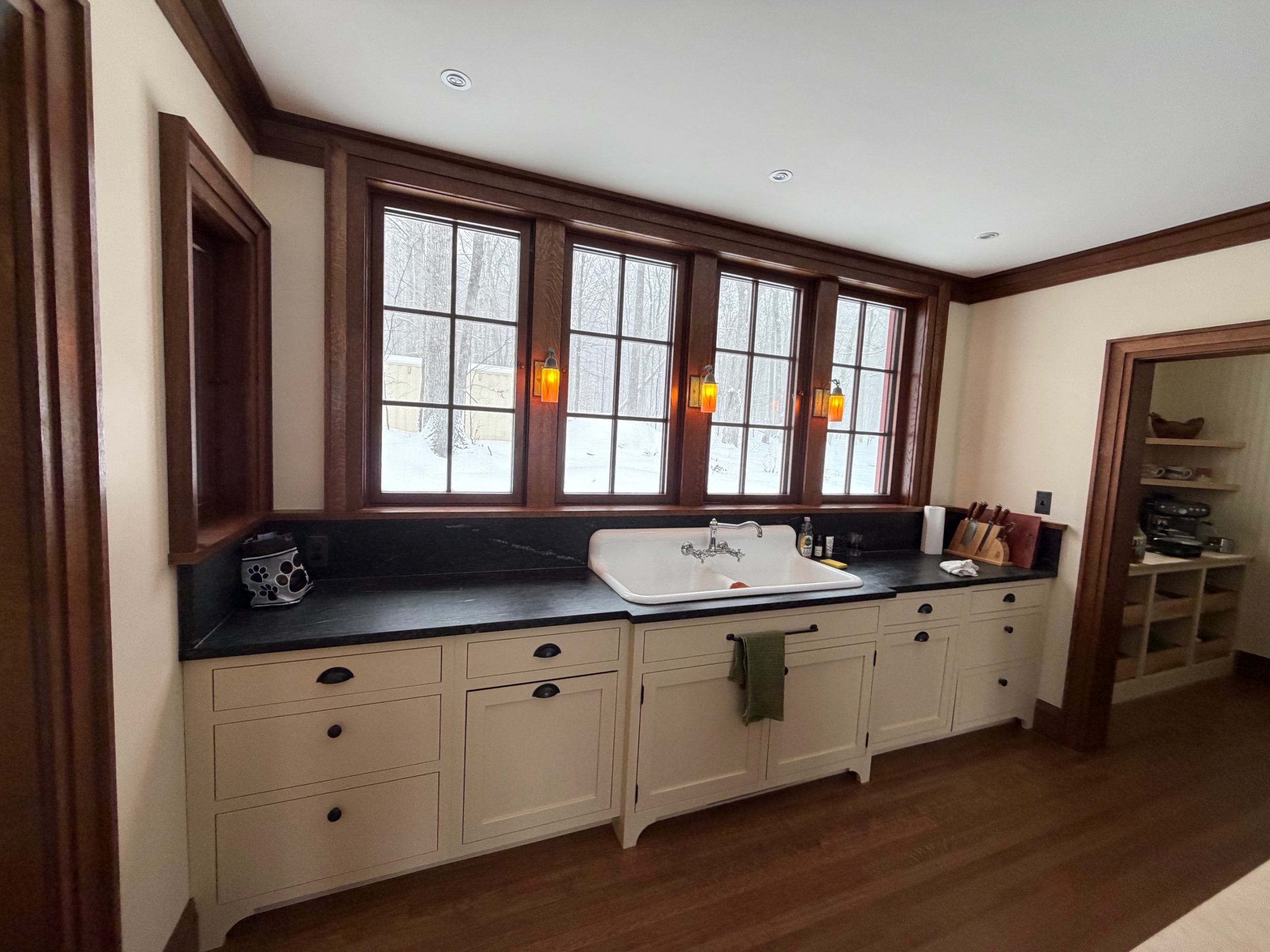 Newfane Vermont interior kitchen painting