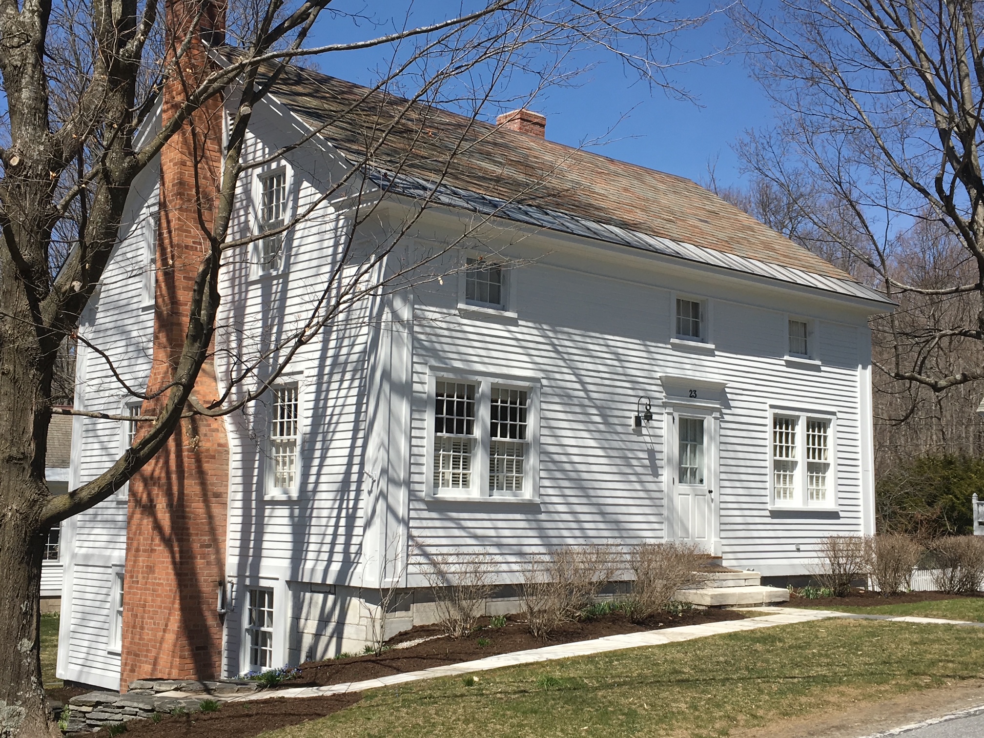dorset vermont home painted
